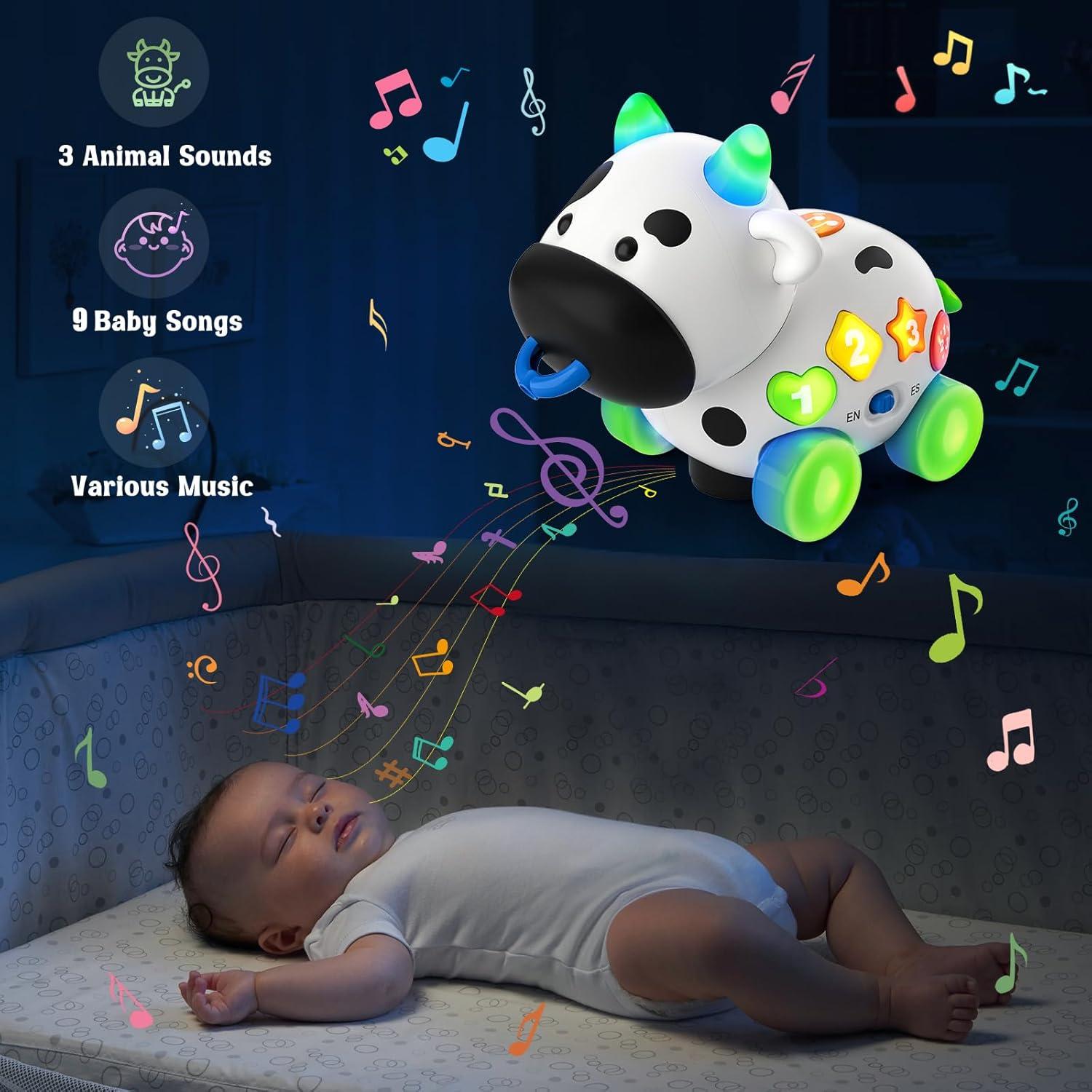 Juguete educativo Talkfun para bebés 6-18 meses, bilingüe