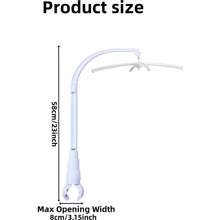 Soporte de Móvil para Cuna Accfore 58 cm Ajustable
