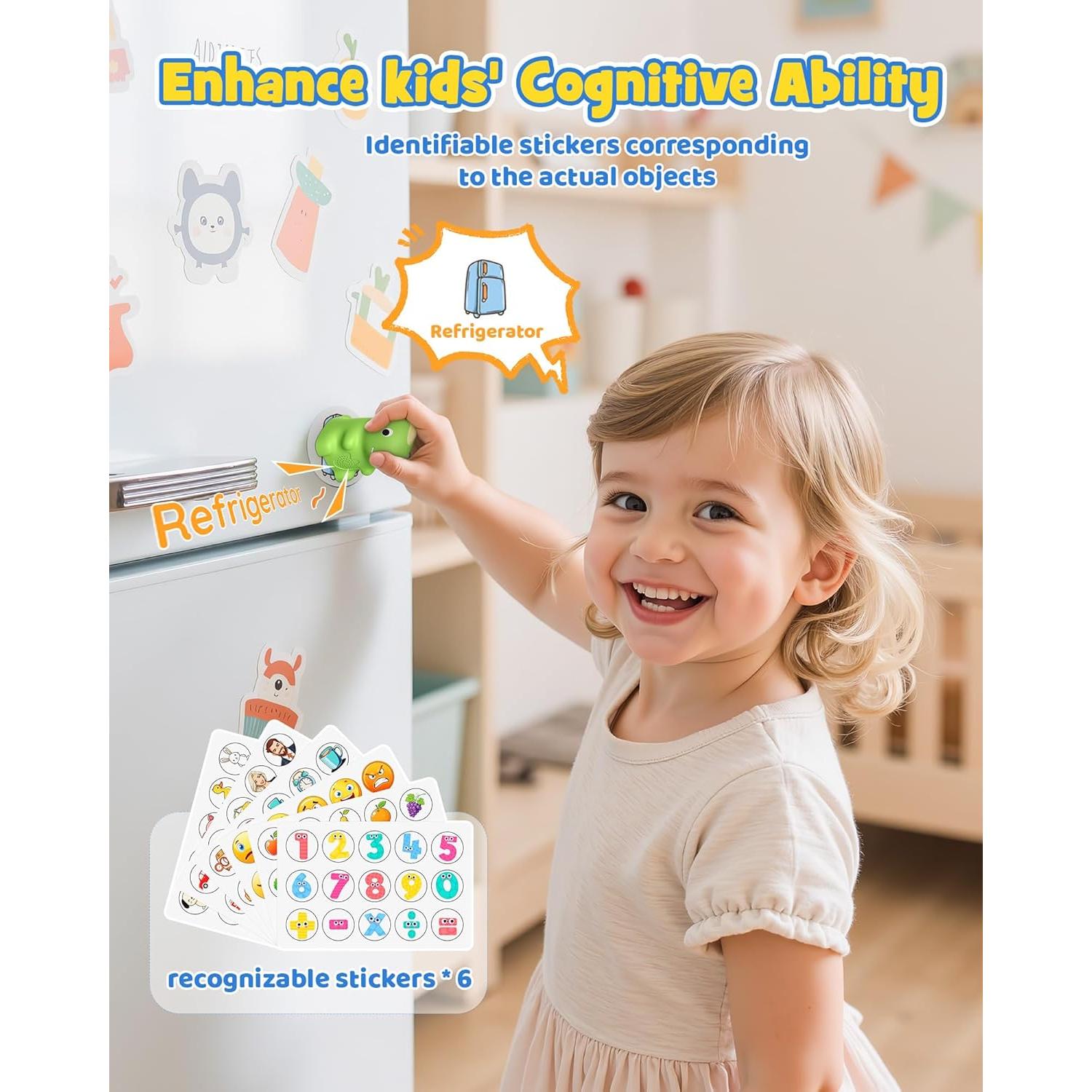 Juego de Lectura Sensorial TEKFUN con Lápiz Dinosaurio 73PCS