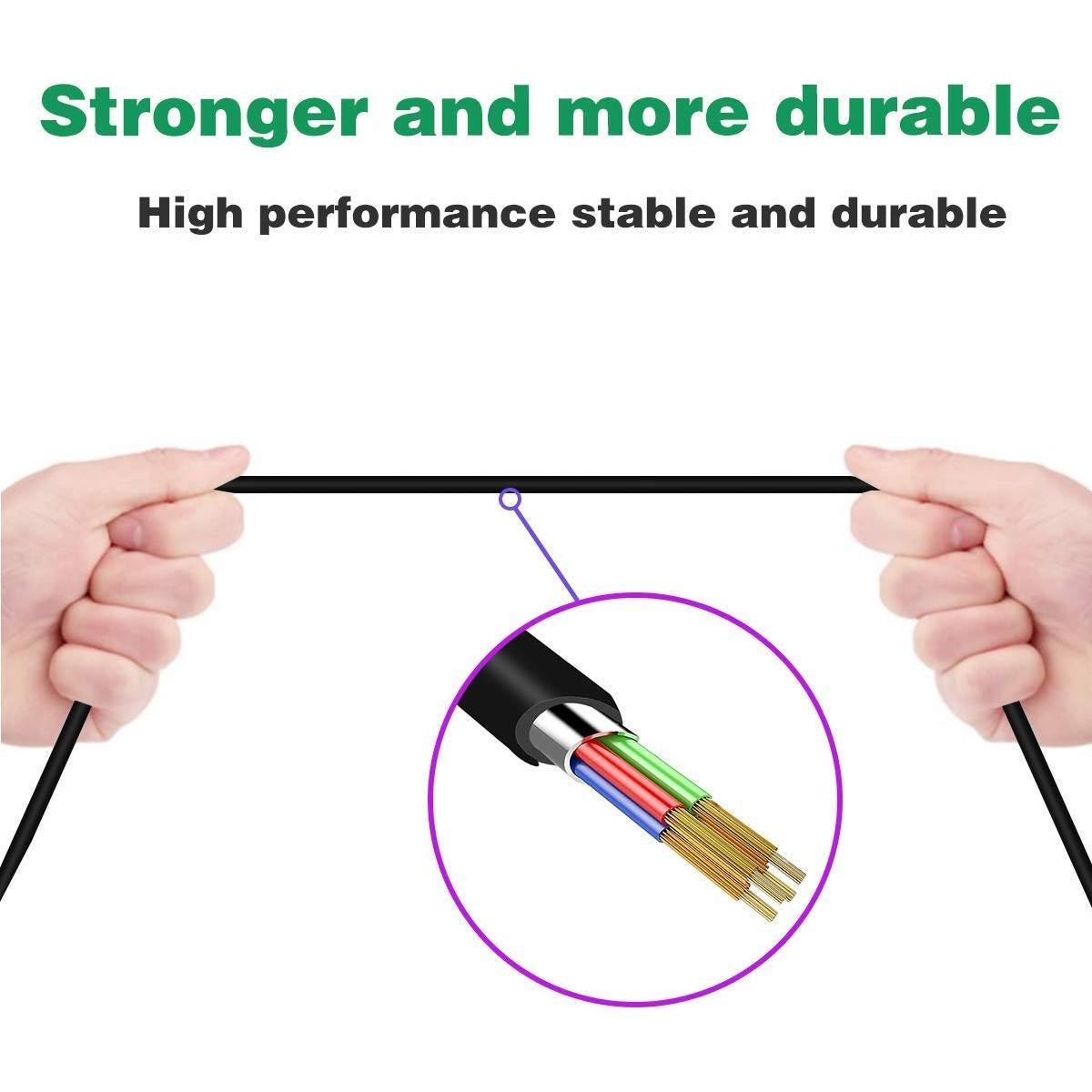 Cable de Impresora USB 2.0 Alitutumao 1.52m Alta Velocidad