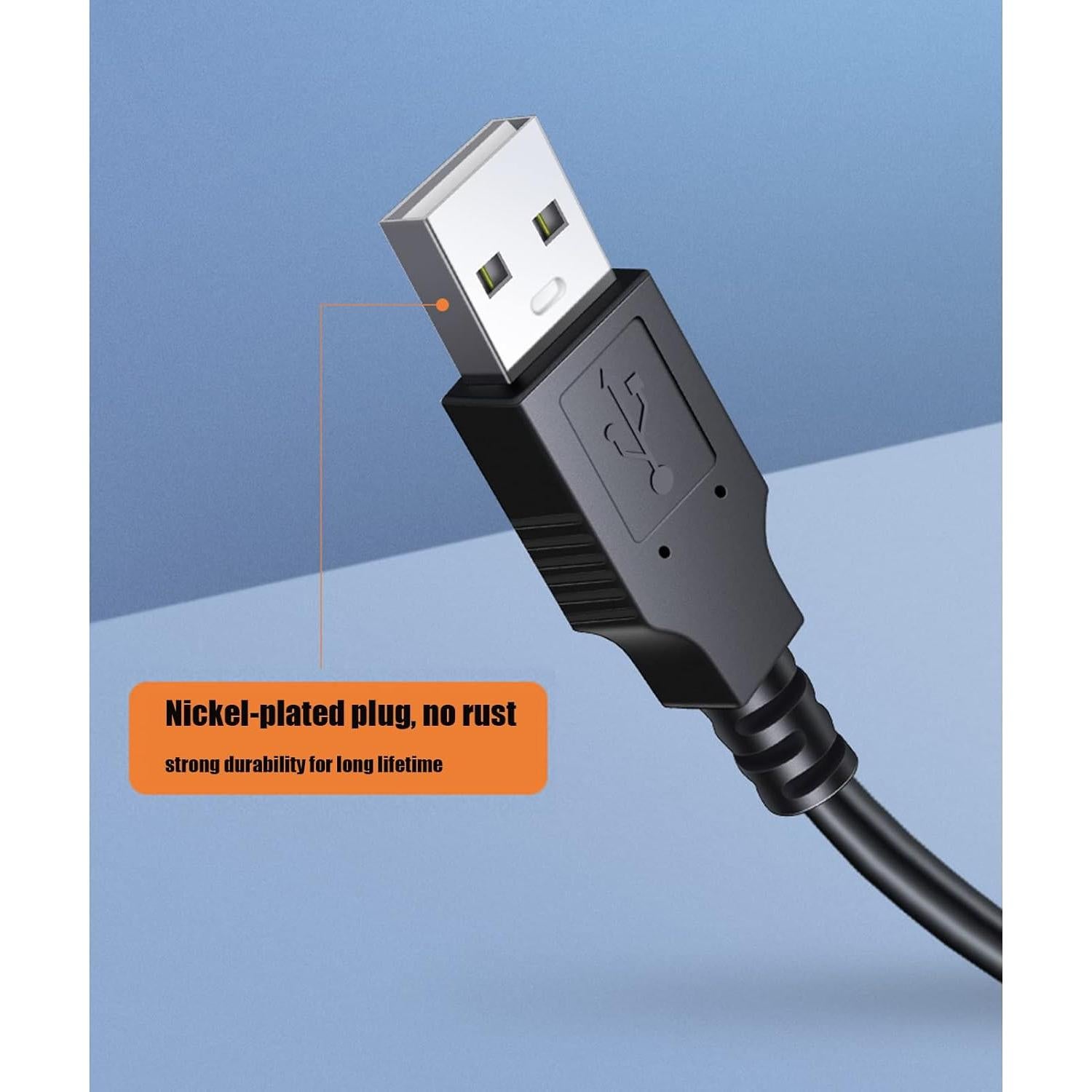 Cable de Impresora USB 2.0 Alitutumao 1.52m Alta Velocidad