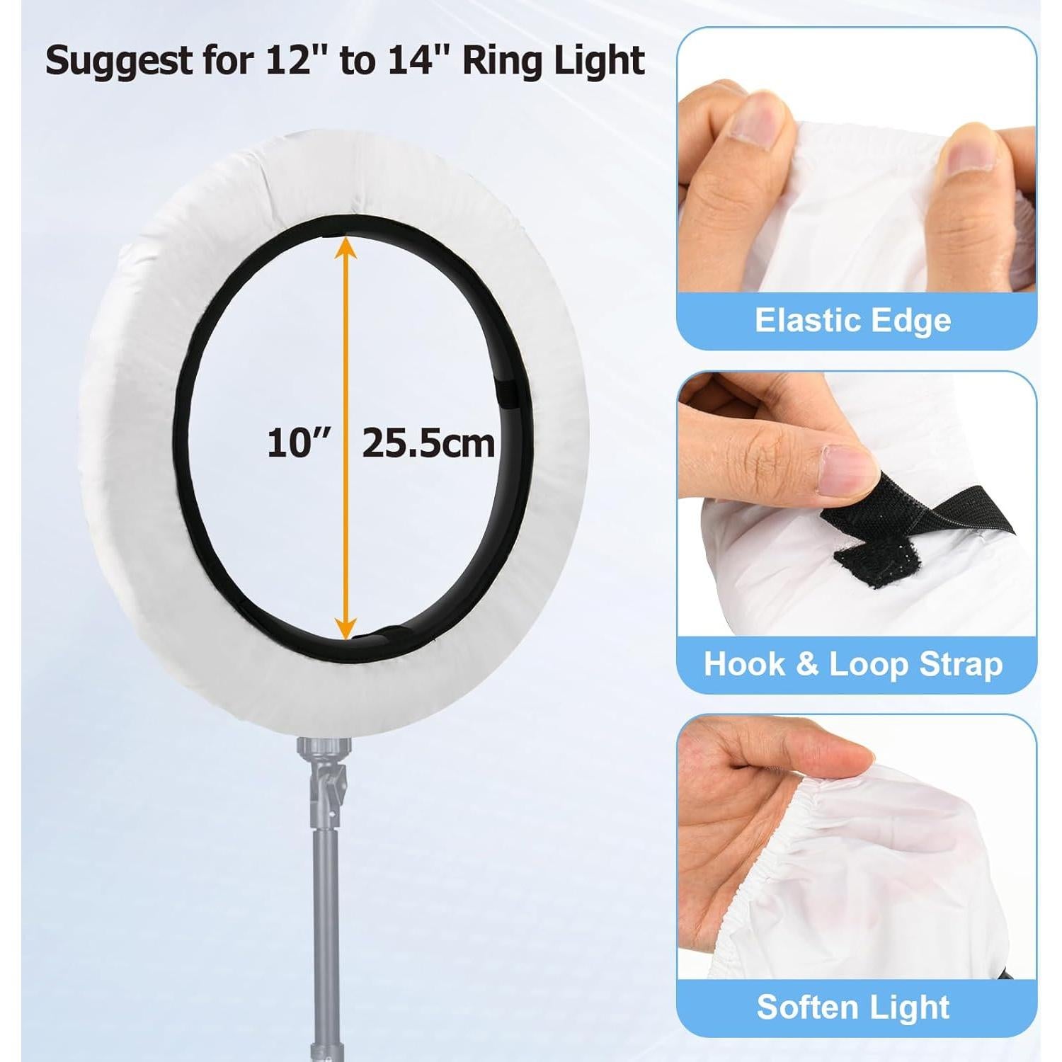 Difusor de Luz Suave Cosmos para Anillos de 30 a 36 cm