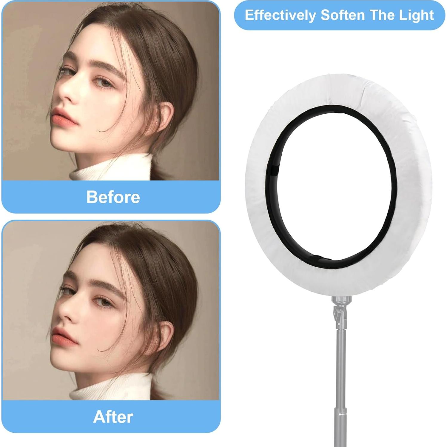 Difusor de Luz Suave Cosmos para Anillos de 30 a 36 cm