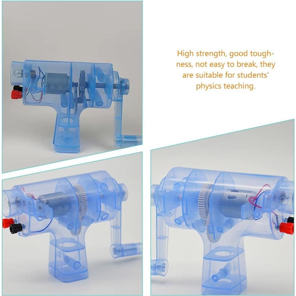 Generador Manual Portátil GANAZONO 5pcs 0.6W Azul