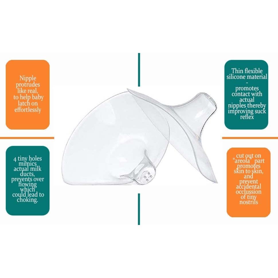 Set de Lactancia Cradle Plus: Protectores de Pezones y Recolector de Leche