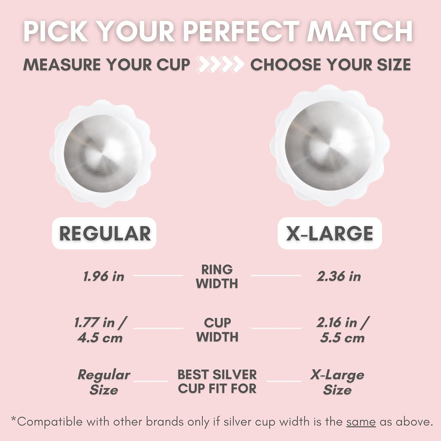 Bandas Bloom Cradle & Grace X-Grande para Lactancia - Silicona Médica