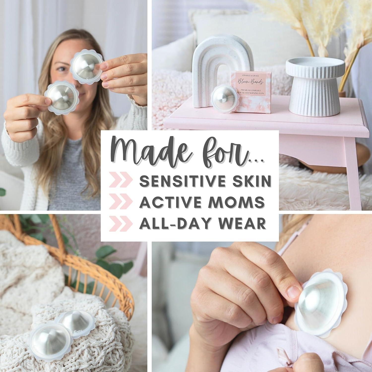 Bandas Bloom Cradle & Grace X-Grande para Lactancia - Silicona Médica