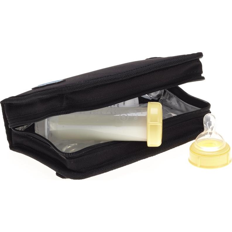 Enfriador de Leche Materna FlexiFreeze Negro 16 Cubos Reutilizables