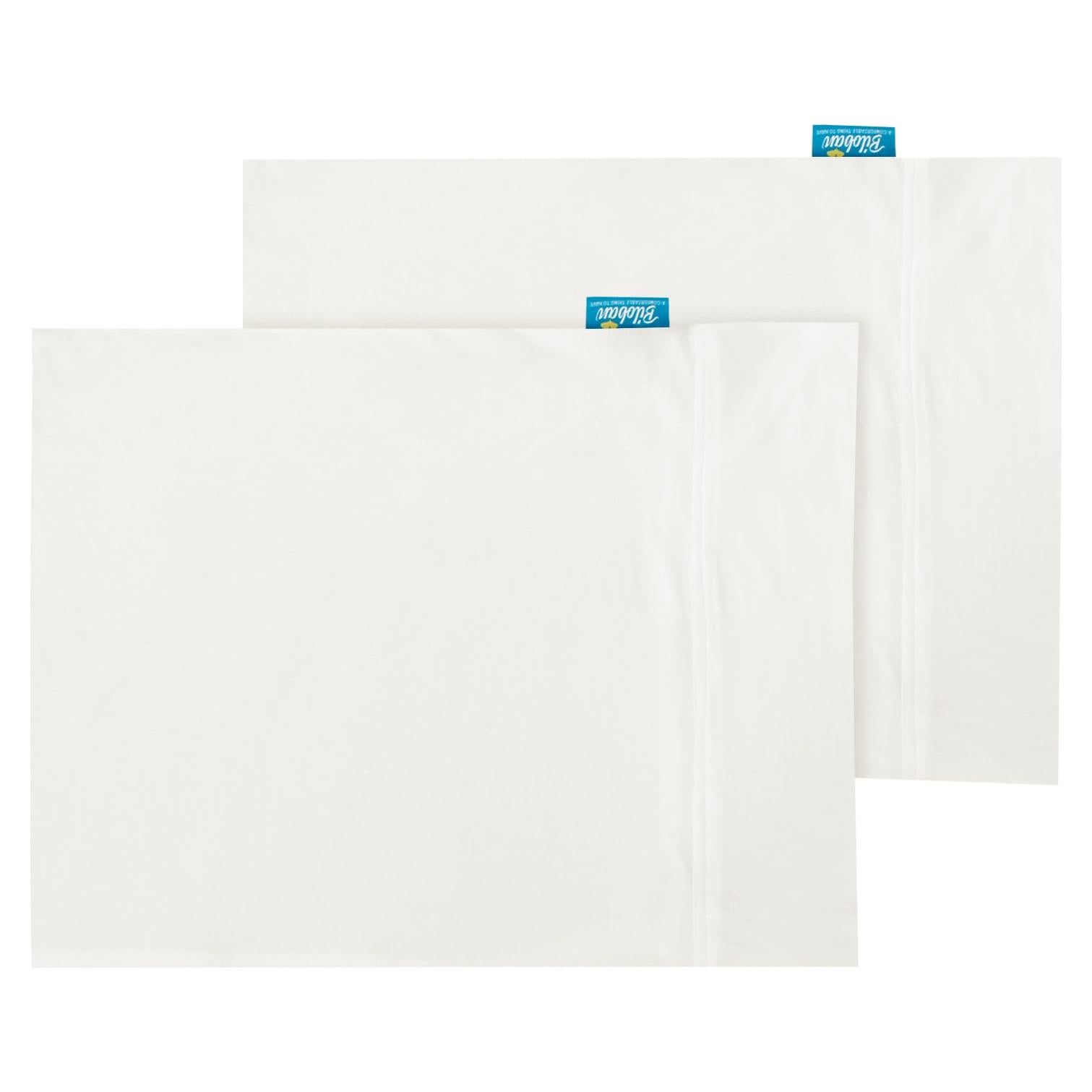 Funda de Almohada Biloban Algodón Orgánico 36x48cm 2 Piezas