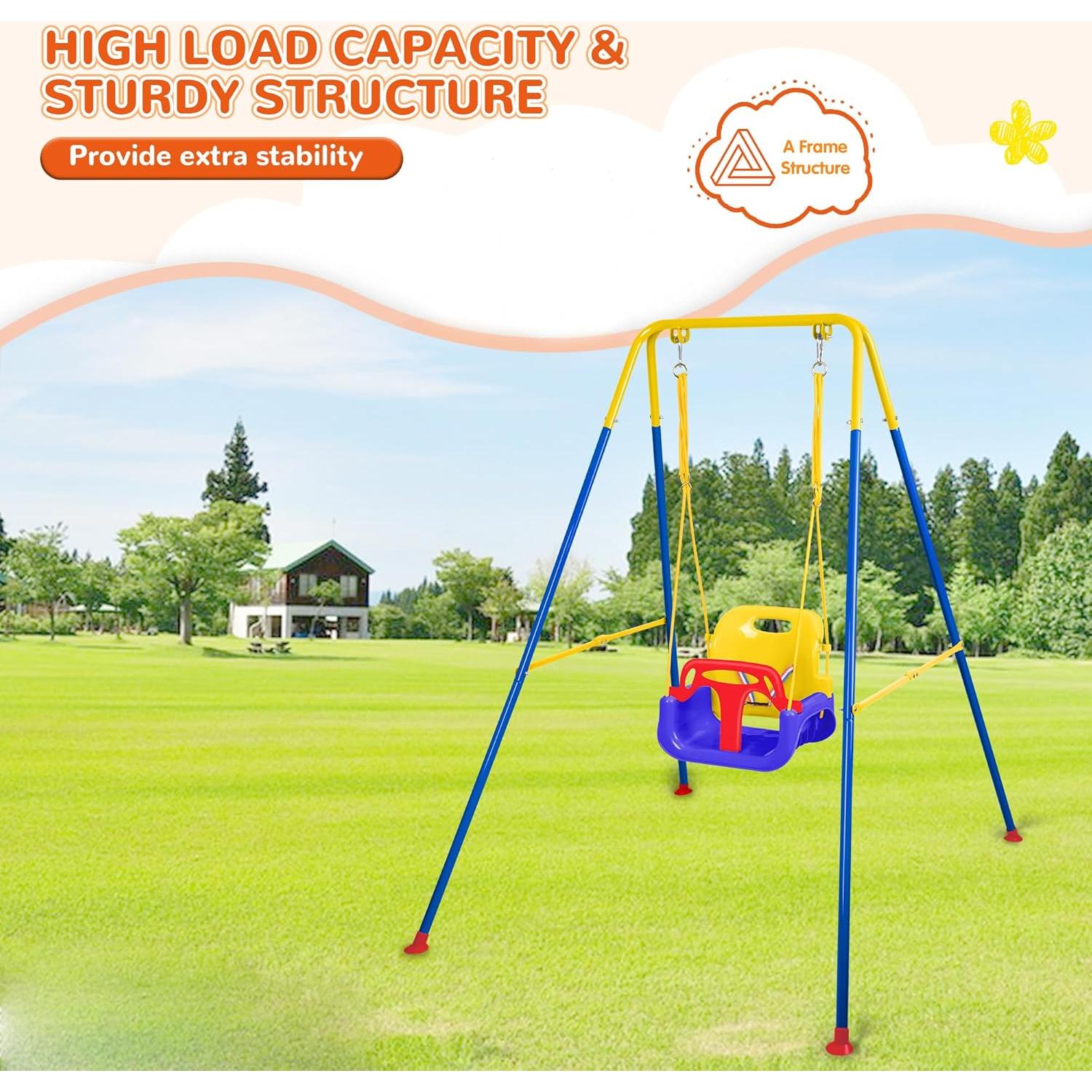 Columpio 3 en 1 Bighaki808 para Bebés y Niños hasta 90 kg