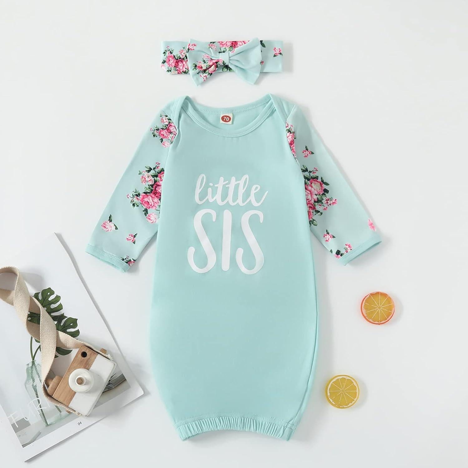 Conjunto de Pijamas para Bebé Niña AMAWMW 0-6 Meses Rayas