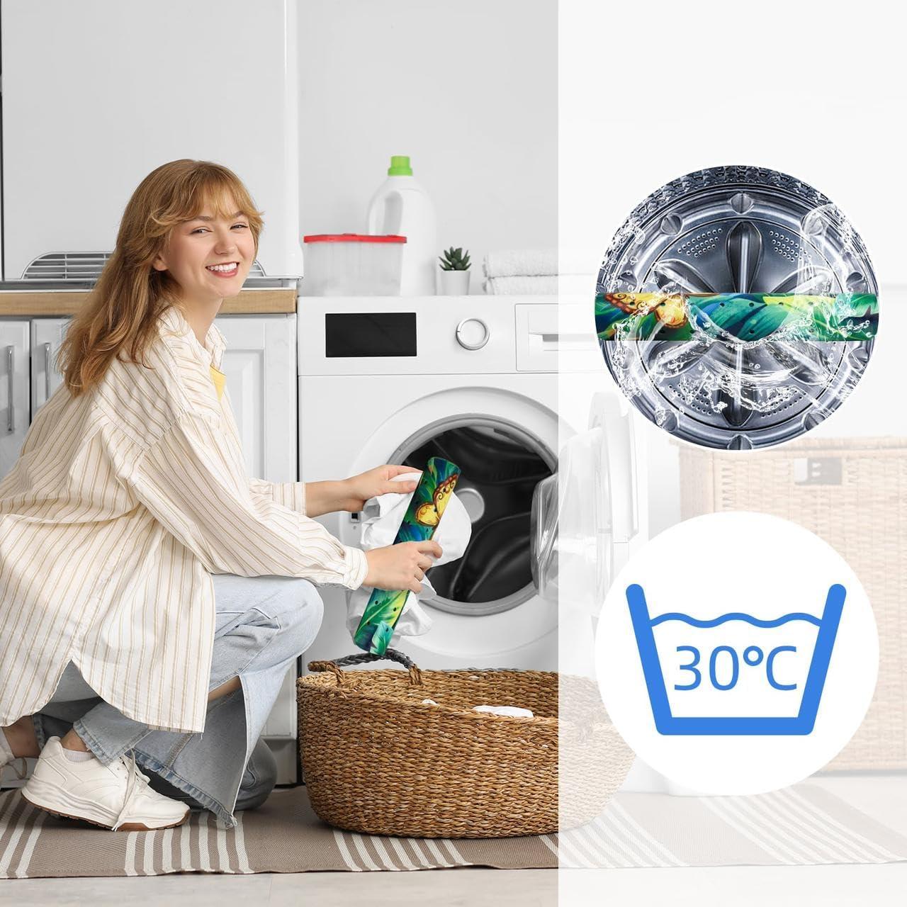 Alfombrilla de Baño Antideslizante REETUAL Selva 68.6x68.6 cm