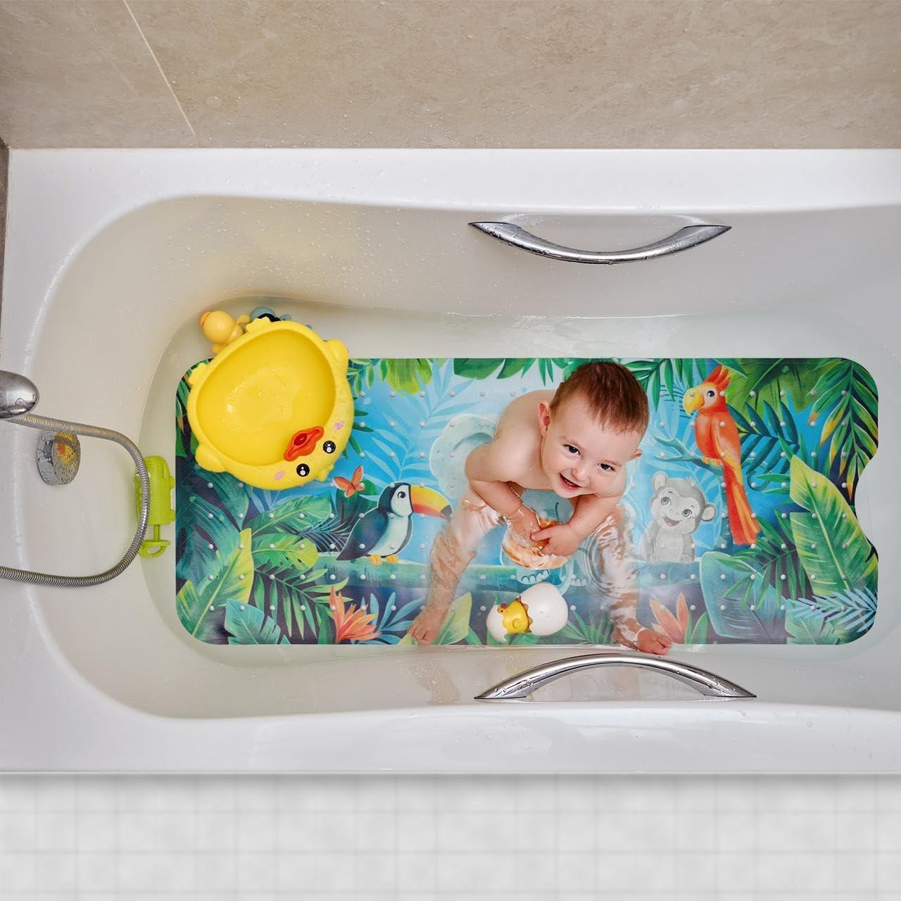 Alfombrilla de Baño Antideslizante REETUAL Selva 68.6x68.6 cm