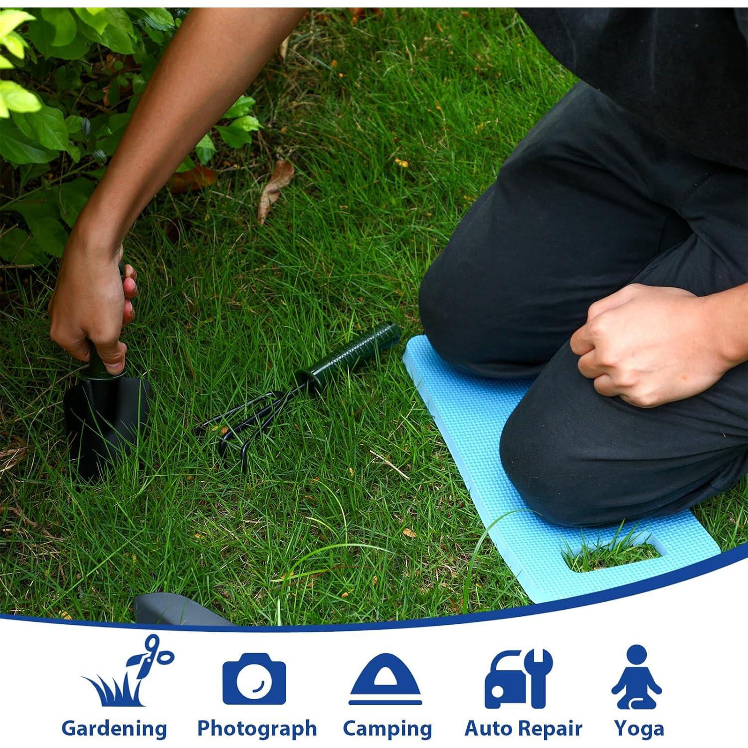 Riakrum Almohadillas de Jardín 10 Pcs Espuma Impermeable 39x17cm