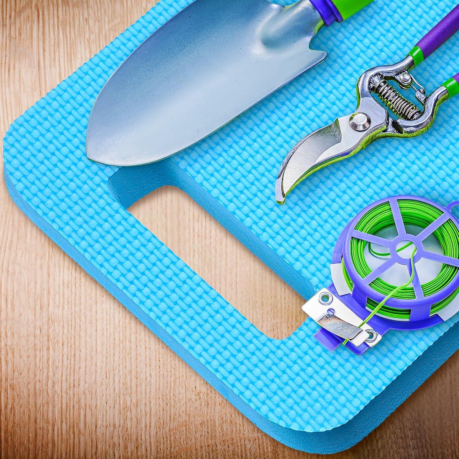 Riakrum Almohadillas de Jardín 10 Pcs Espuma Impermeable 39x17cm