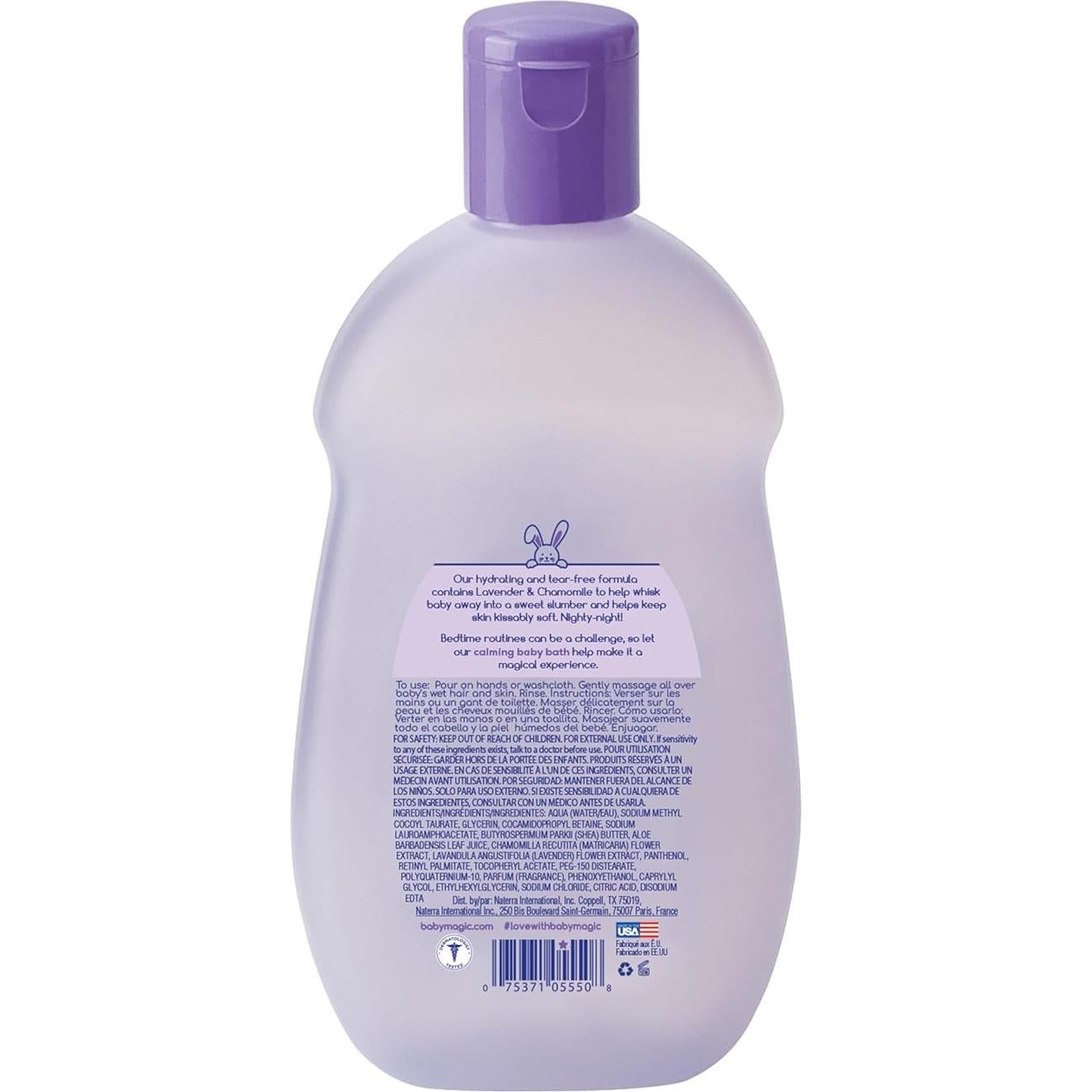 Gel de Baño Calmante Baby Magic 255g Lavanda y Manzanilla