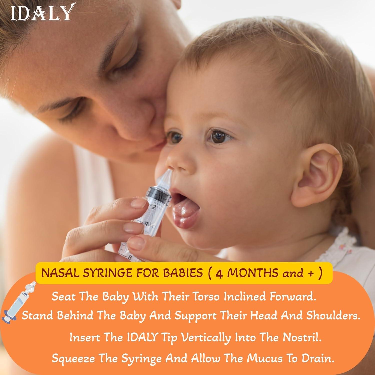 Pack 10 Jeringas Nasales Reutilizables CLOVALE 10 ml