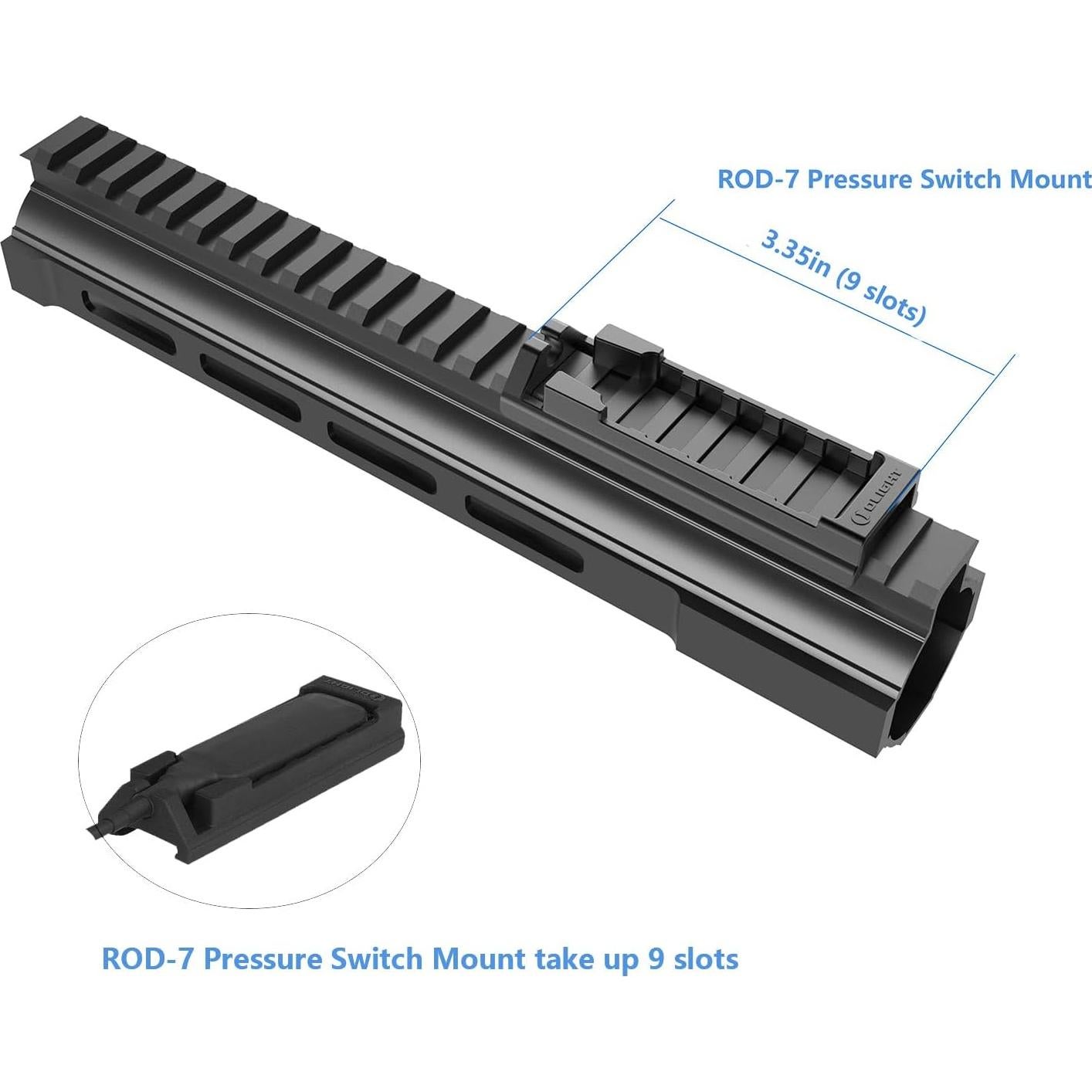 Linterna Táctica OLIGHT Odin 2000 Lúmenes Recargable