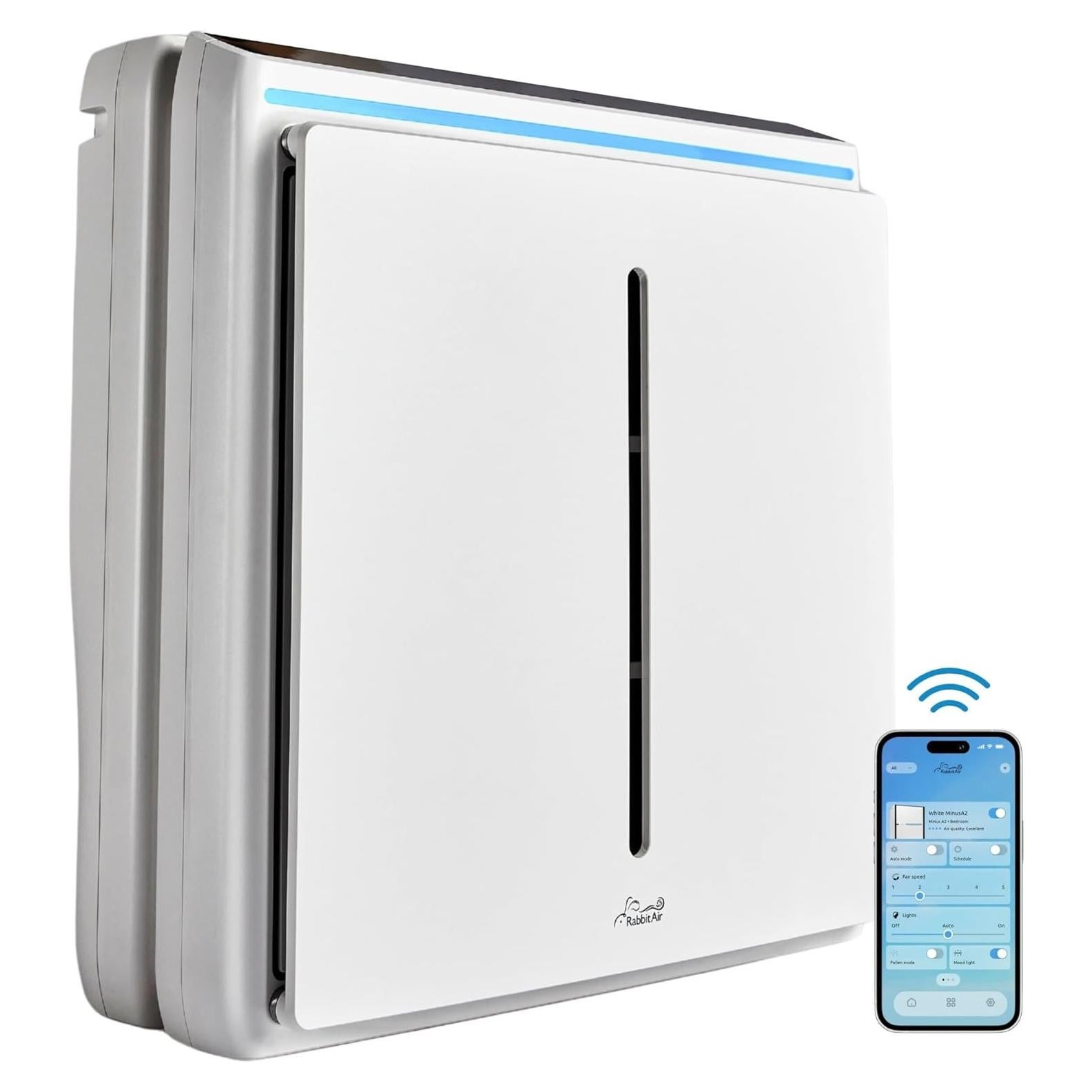 Purificador de Aire Rabbit Air A3 SPA-1000N HEPA Ultra Silencioso