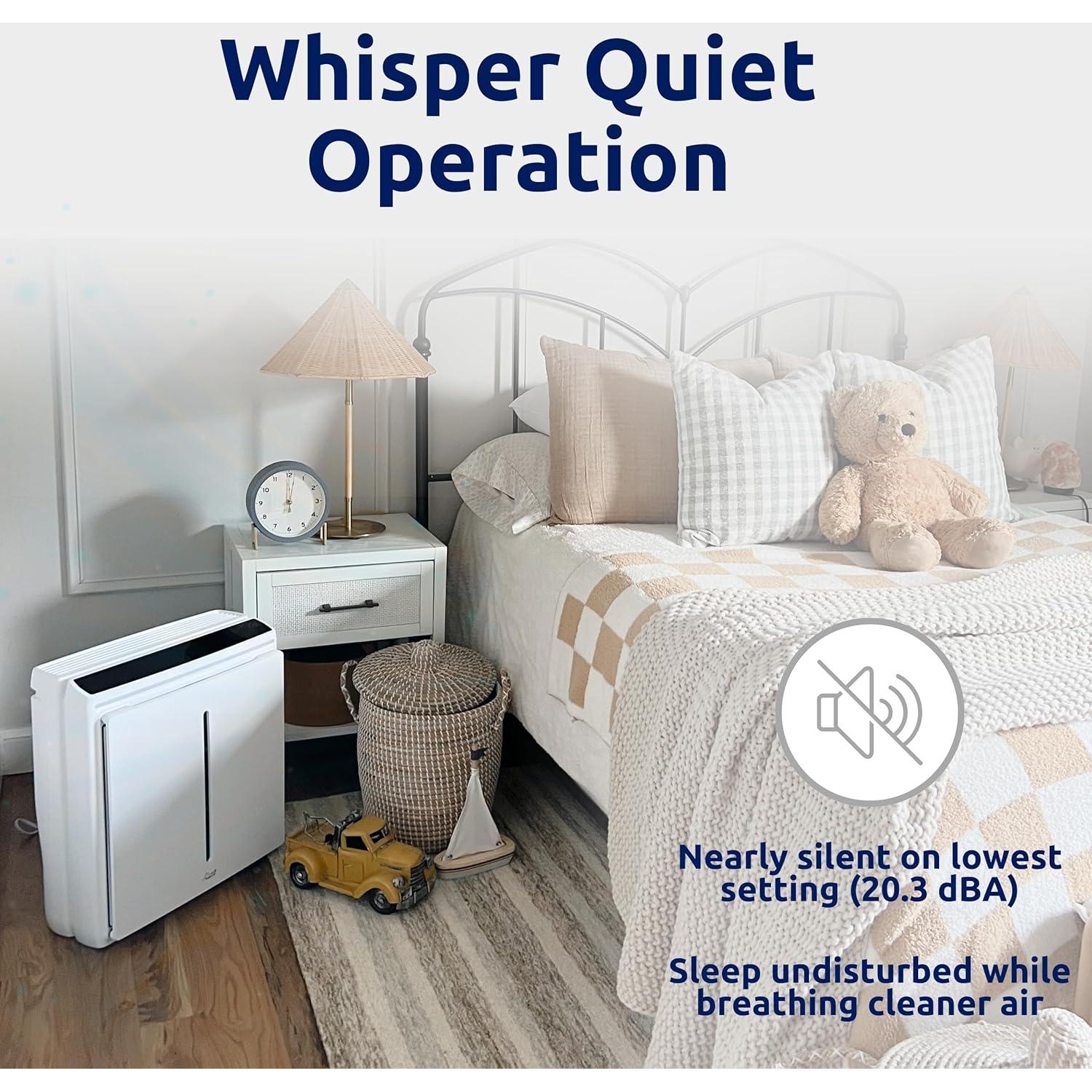 Purificador de Aire Rabbit Air A3 SPA-1000N HEPA Ultra Silencioso