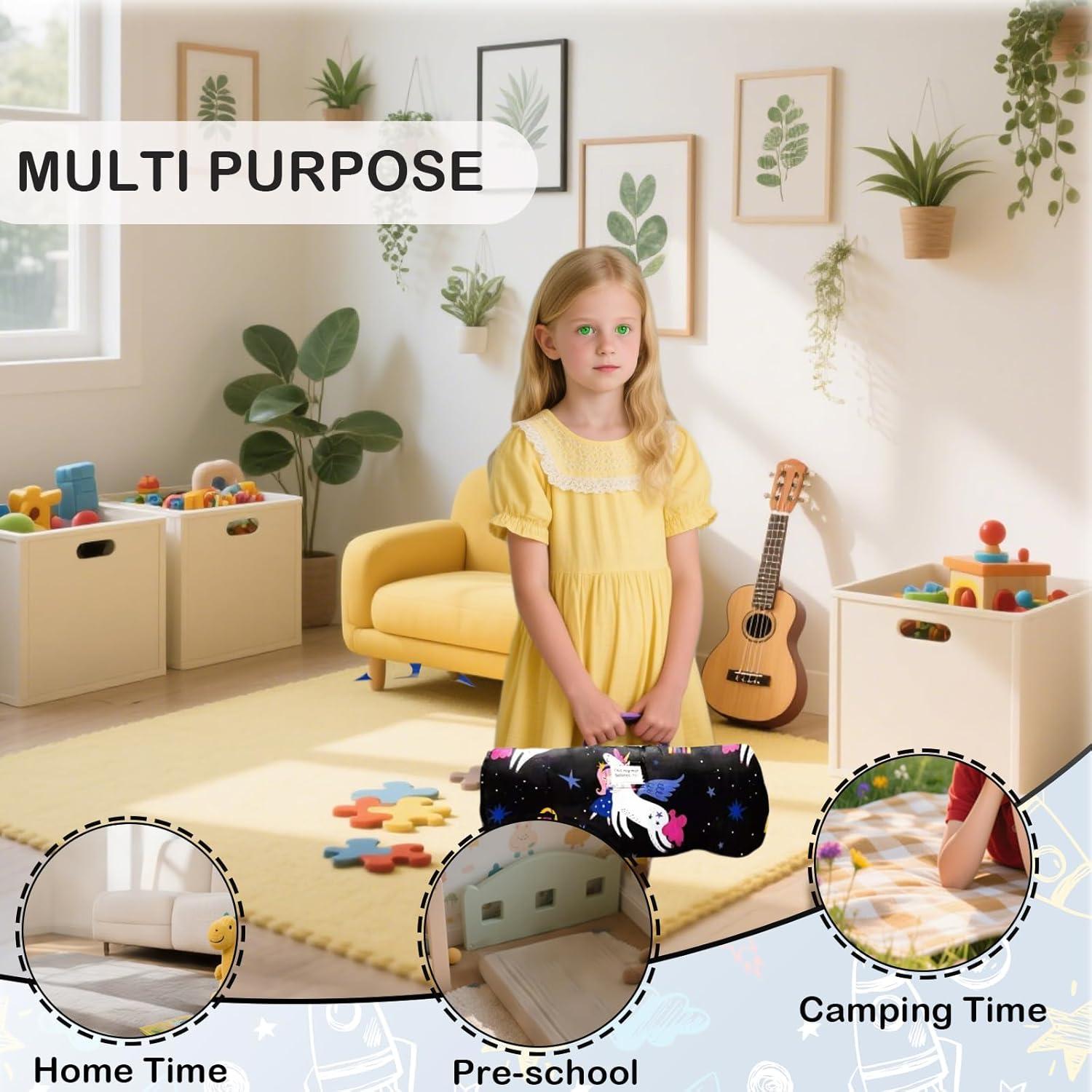 Colchoneta para Siesta Haleeone 132x56 cm con Almohada Desmontable