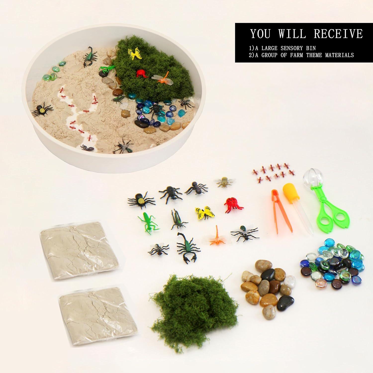 Conjunto de Caja Sensorial Montessori El Río - 1.99 kg