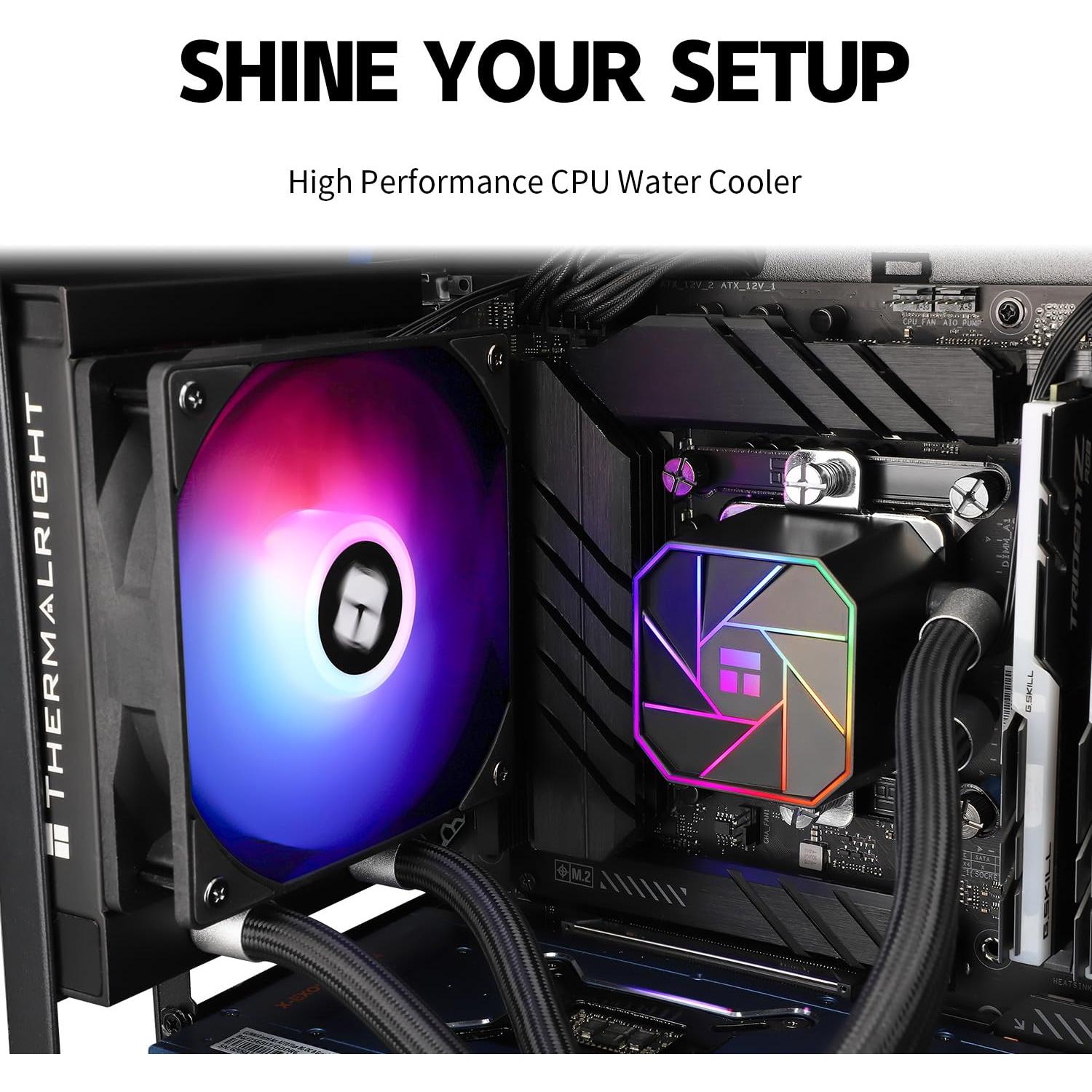 Enfriador de CPU Líquido AIO Aqua Elite 120 V3 - THERMALRIGHT