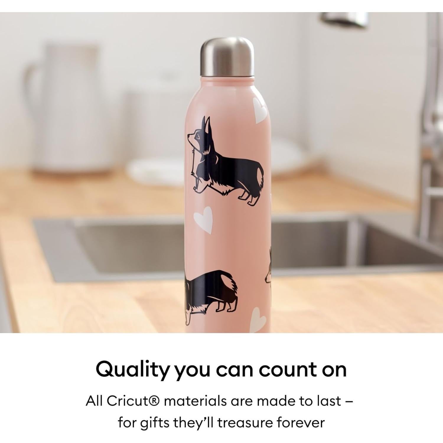 Vinilo Permanente Cricut Joy Xtra Negro 24.1 cm x 1.82 m