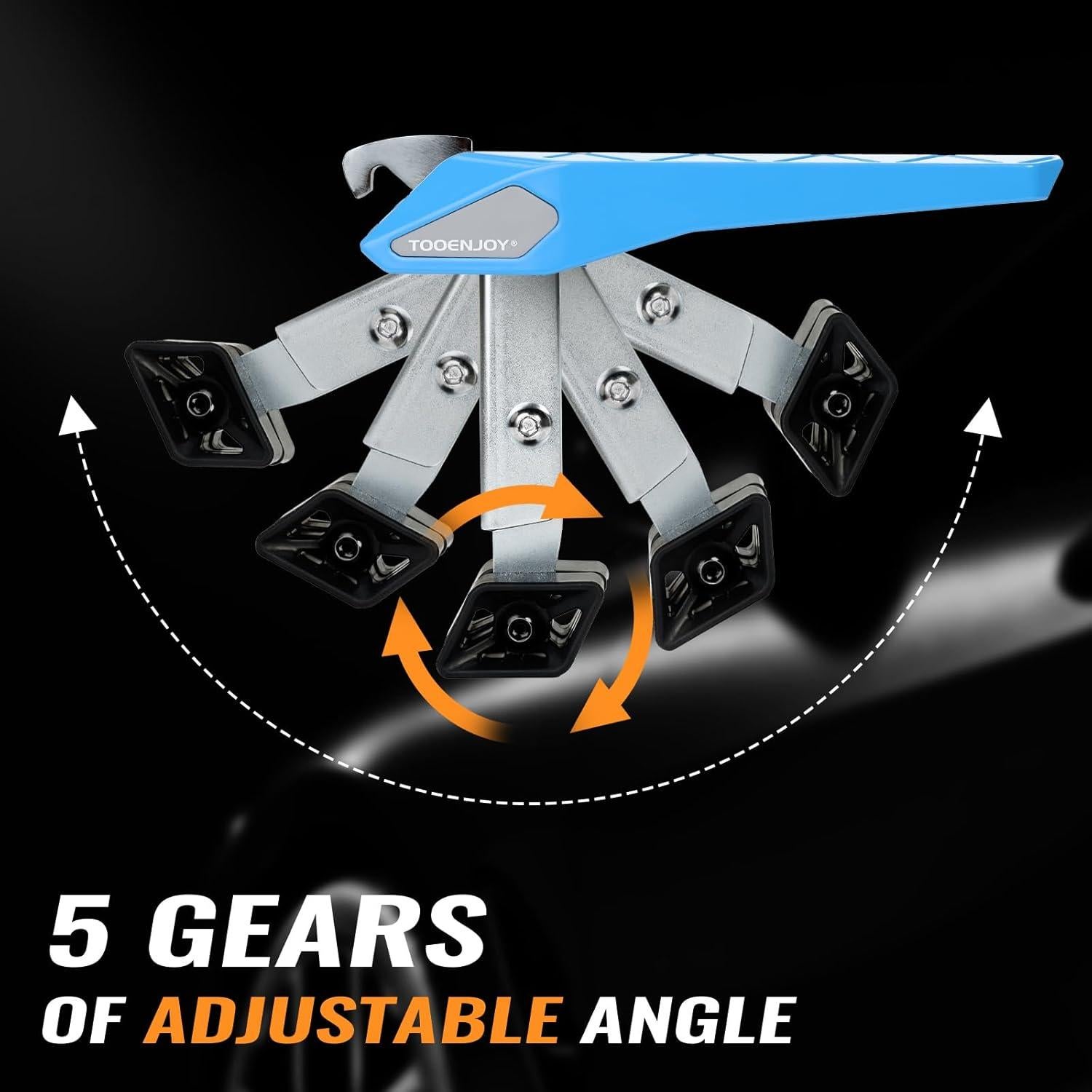 Escalón Plegable para Puerta de Coche Tooenjoy Aluminio 181kg