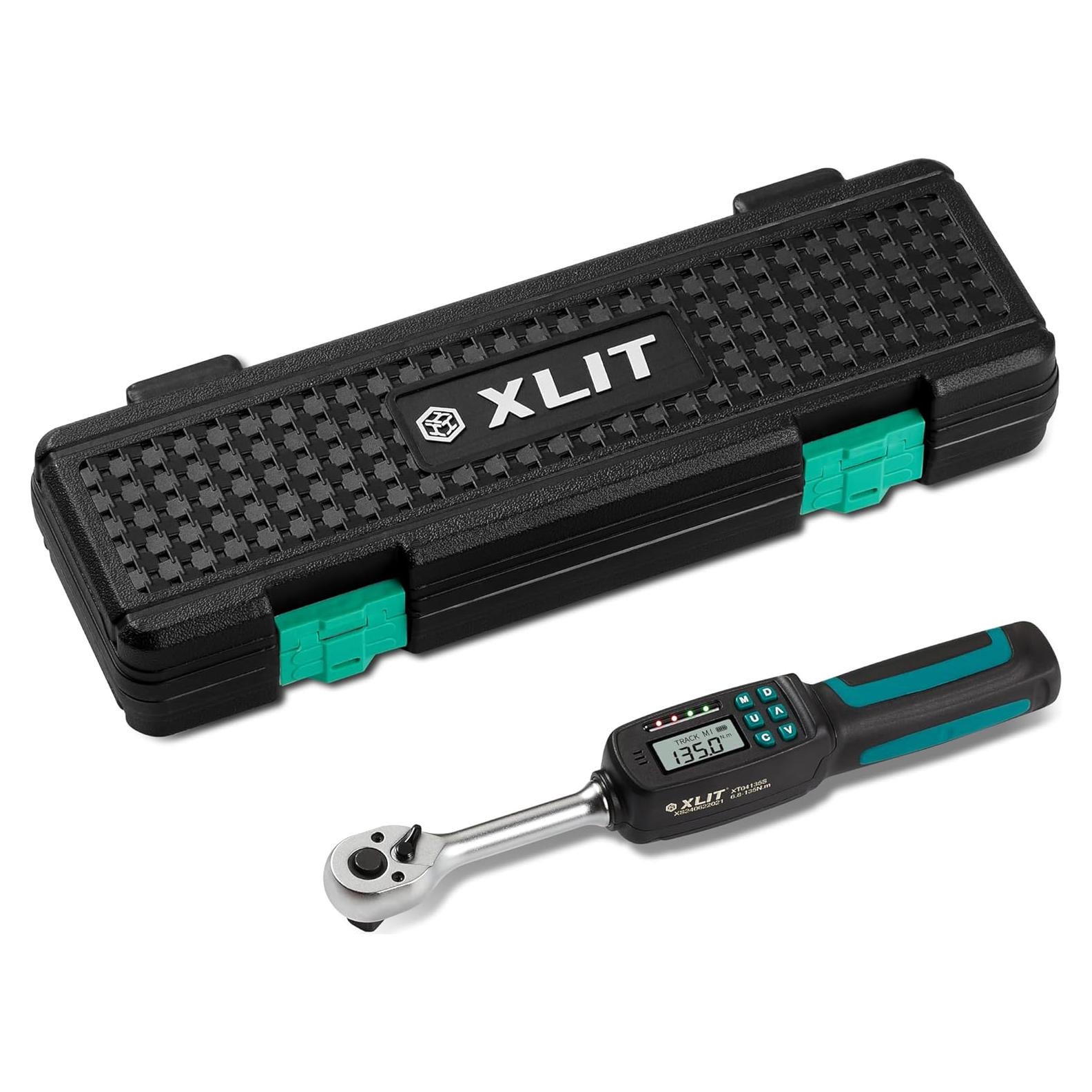 Llave de Torque Digital XLIT 1/2" 6.8-135 Nm Precisión ±2%