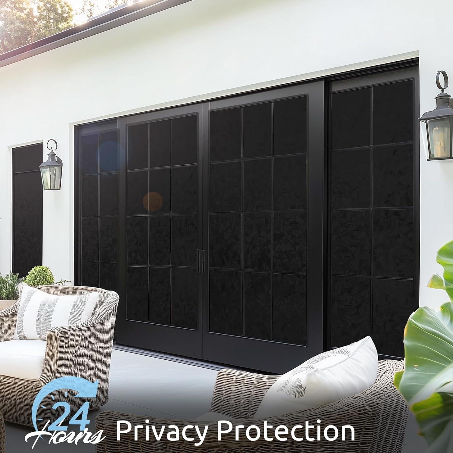 Película de Privacidad para Ventanas rabbitgoo 30x200cm Negra