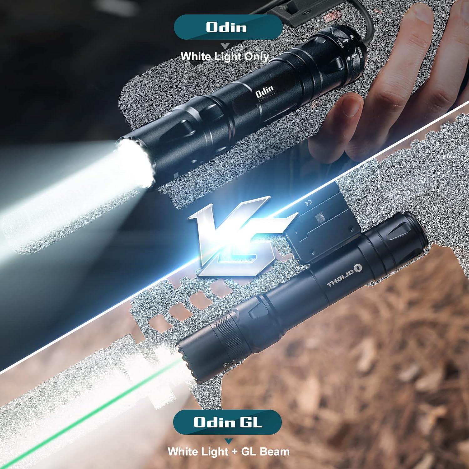 Linterna Táctica OLIGHT Odin GL 1500 Lúmenes Montaje Picatinny