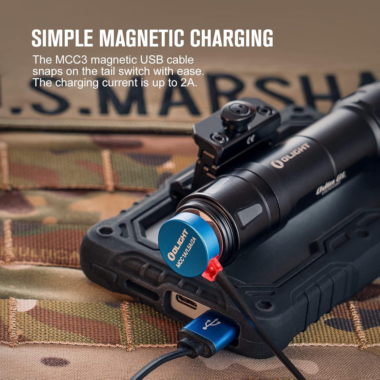 Linterna Táctica OLIGHT Odin GL 1500 Lúmenes Montaje Picatinny