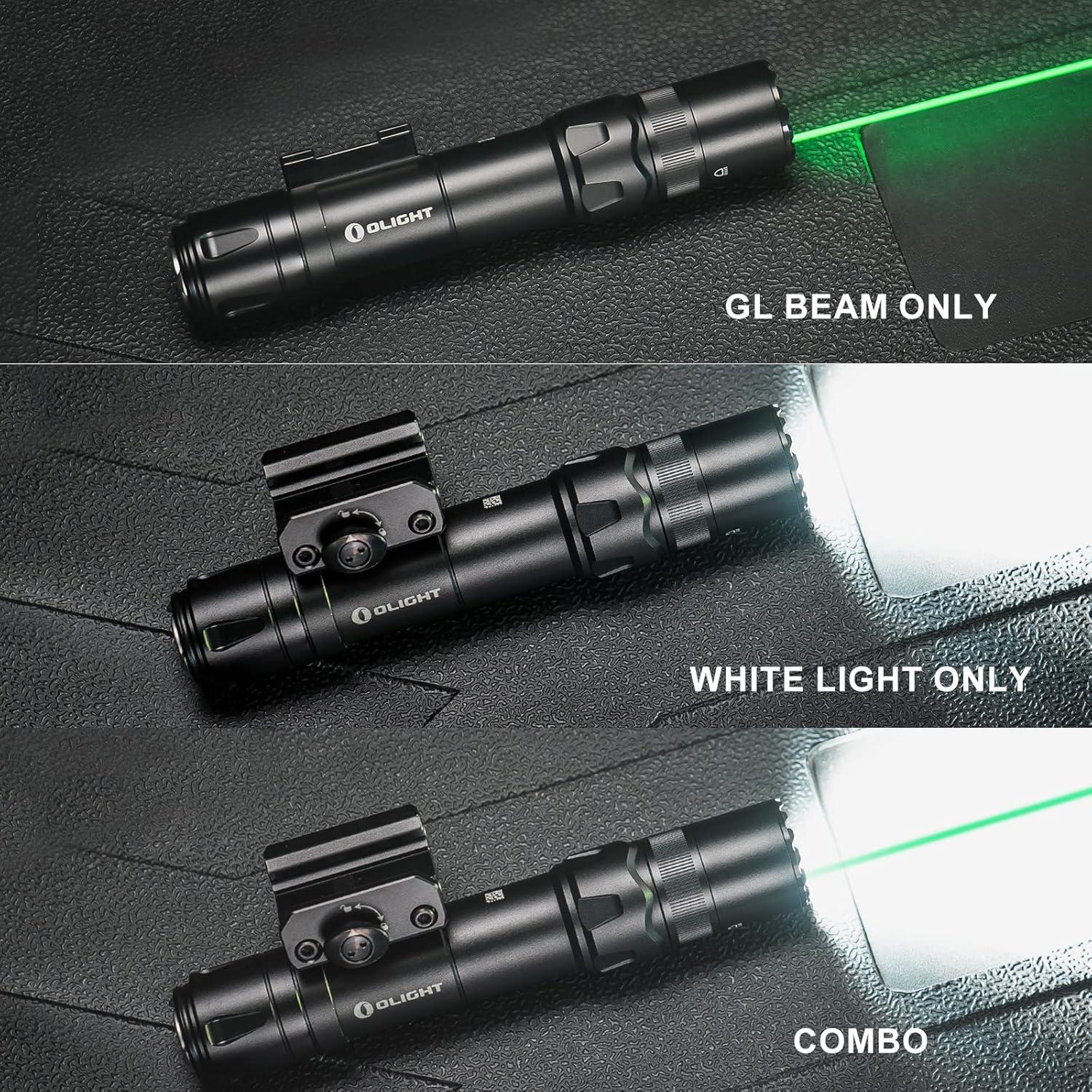 Linterna Táctica OLIGHT Odin GL 1500 Lúmenes Montaje Picatinny