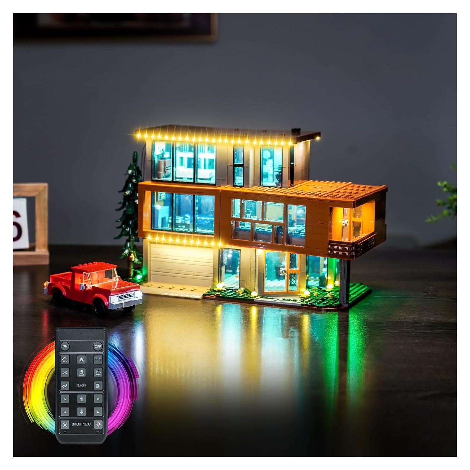 Kit de Luz LED LocoLee para LEGO Casa Cullen 21354