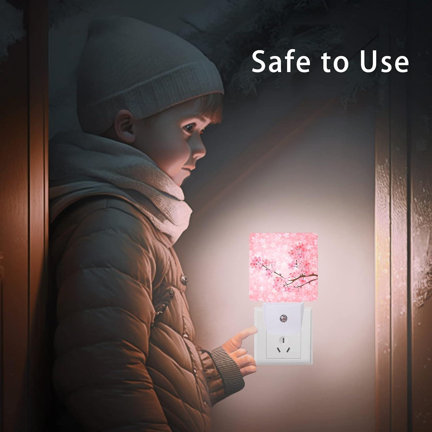 Luz Nocturna LED Oeaskly Flores de Cerezo 0.5W