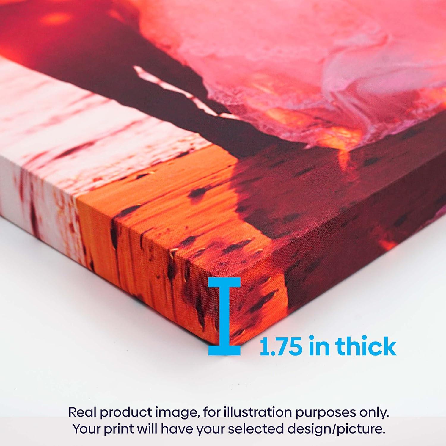 Lienzo Decorativo Canvas Lab Simetría Brillante IV 20x20 cm