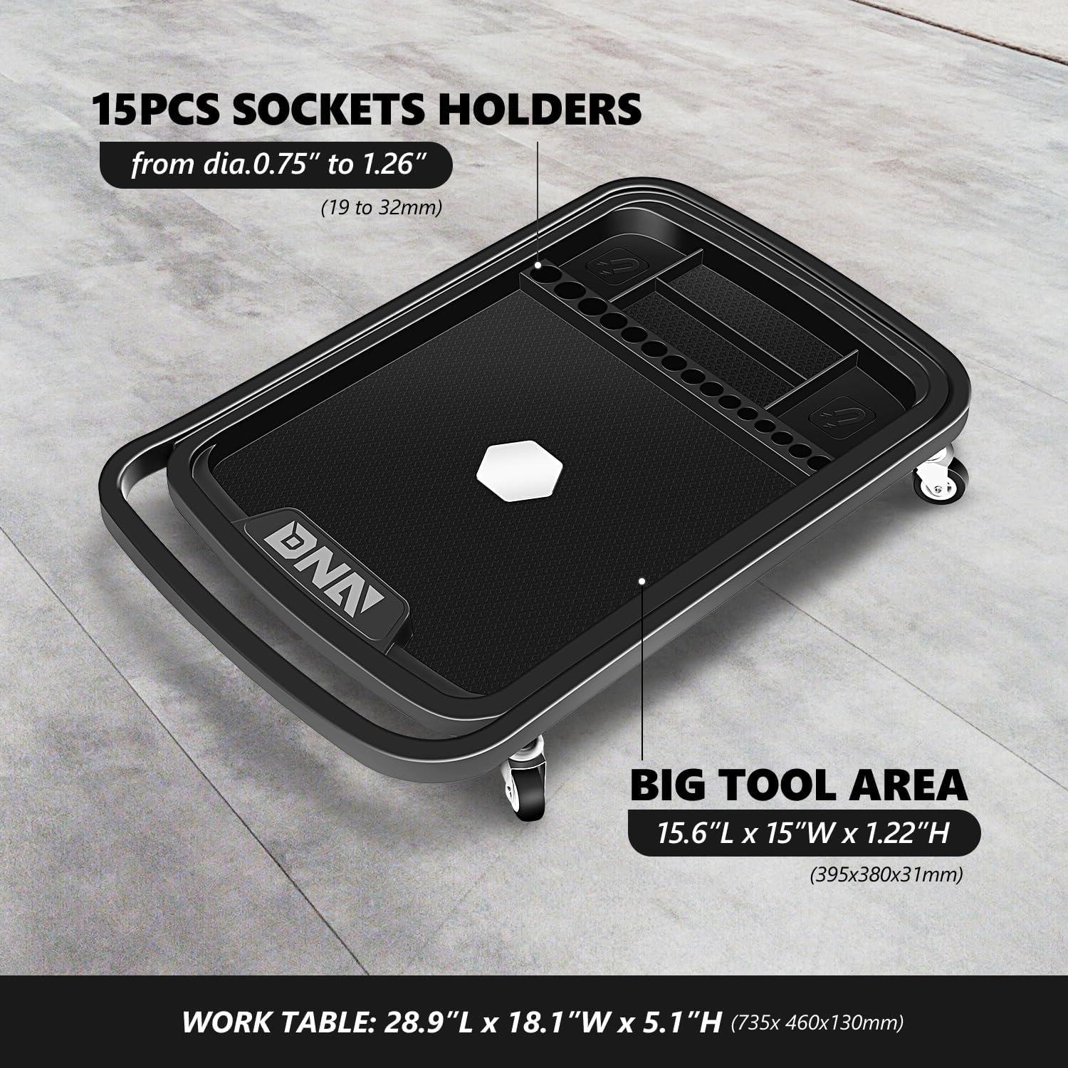 Mesa de Trabajo Ajustable DNA MOTORING 2 en 1 77.5-120 cm