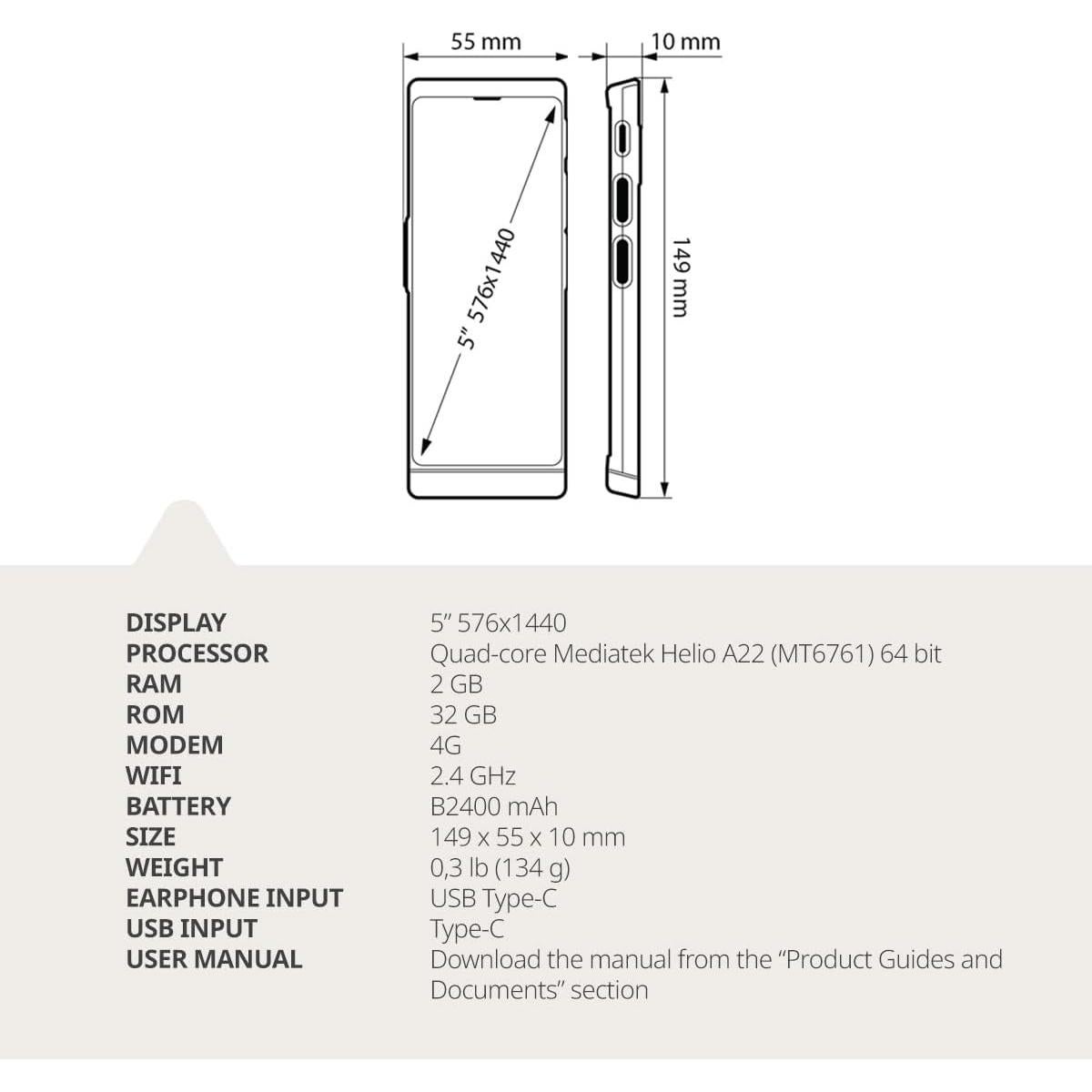 Traductor de Voz Vasco V4 - Conectividad de por Vida - Ónix Negro