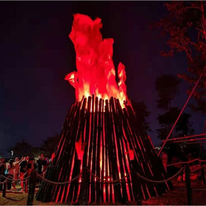 Lámpara de Efecto Llama Falsa LED FENROSLY 1.8m para Eventos