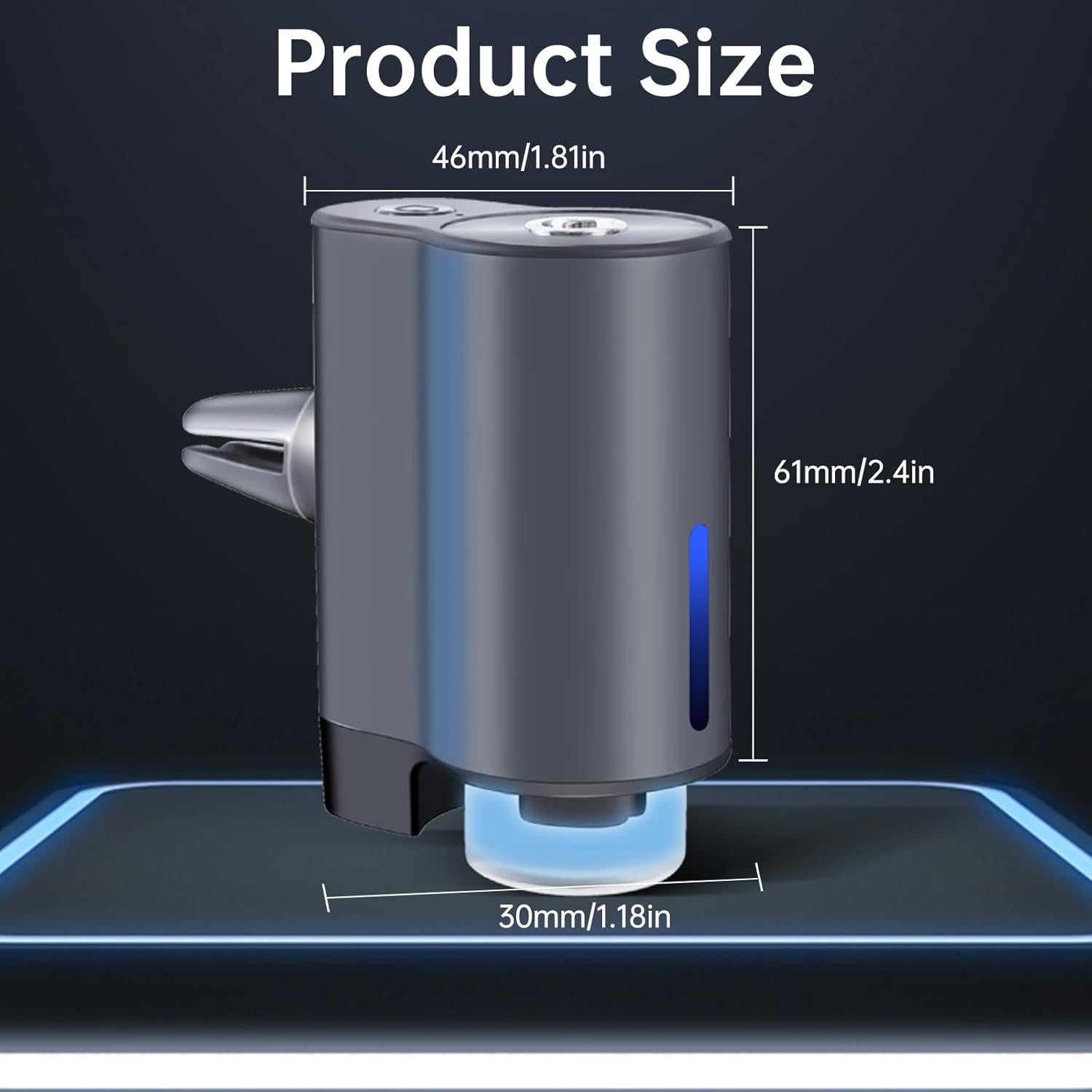 Difusor de Aromaterapia Inteligente Butianlin Gris 3 Modos