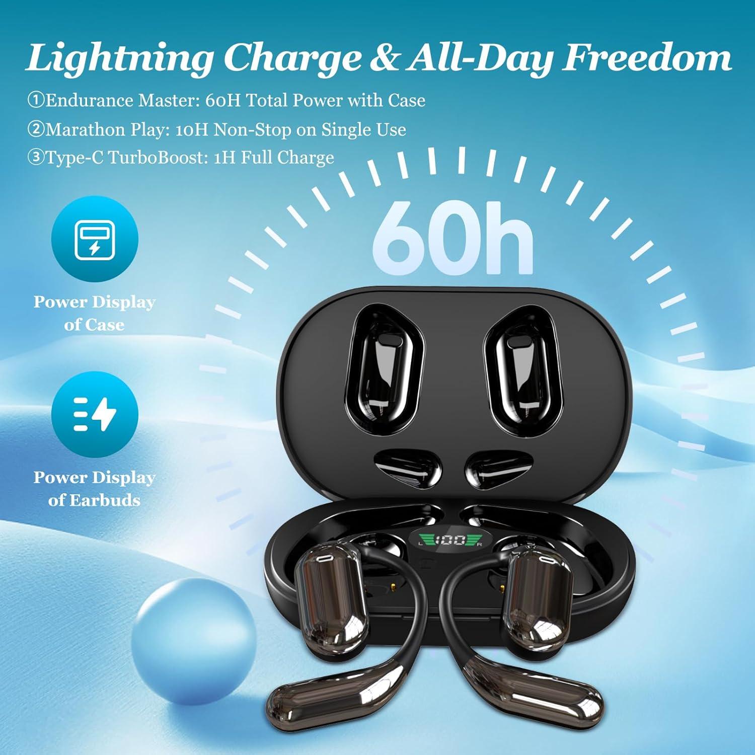 Auriculares Traductores Inalámbricos EKOTTOK 144 Idiomas Negro