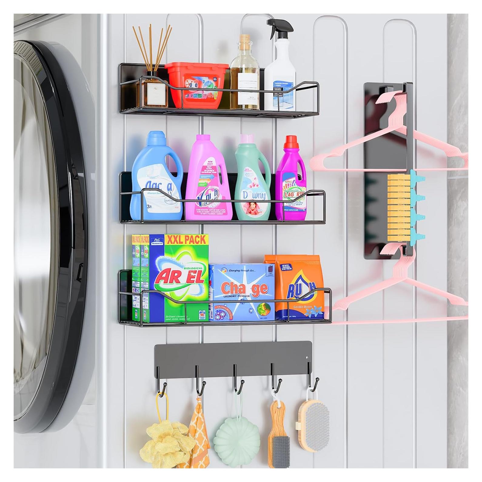 Estantes Magnéticos Multifuncionales JulktLli - 5 Piezas para Cocina y Lavandería