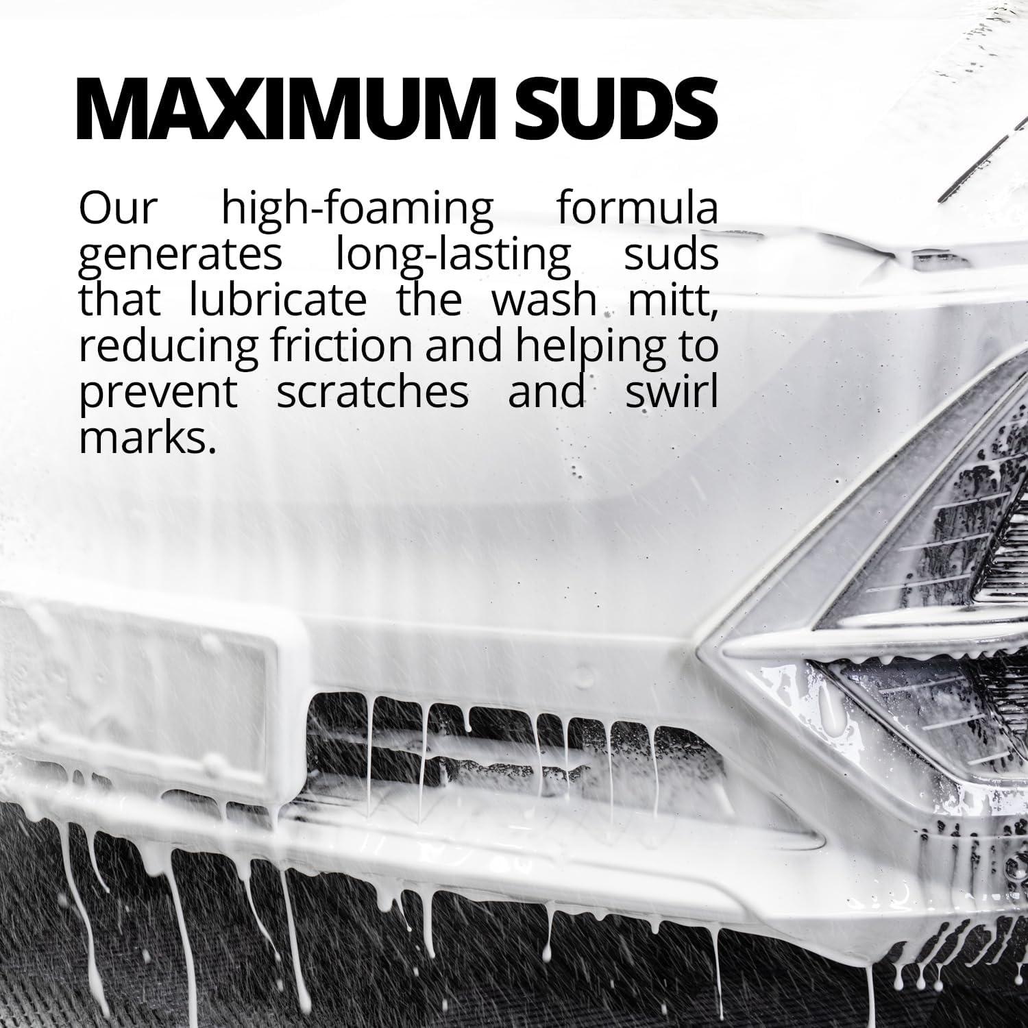 Champú Cerakote para Lavado de Autos 473 ml - Espuma Máxima