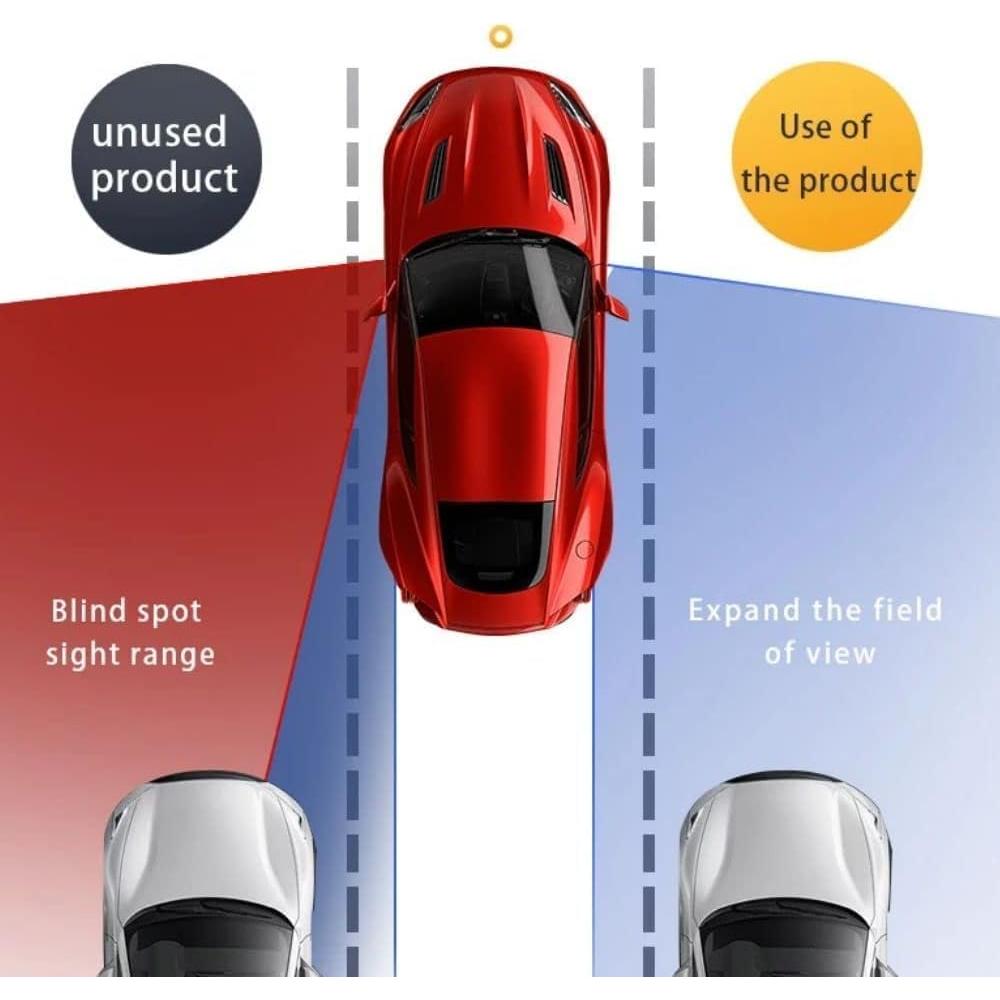 Sistema de Monitoreo de Punto Ciego PDZGZ 6.25" LCD Inalámbrico