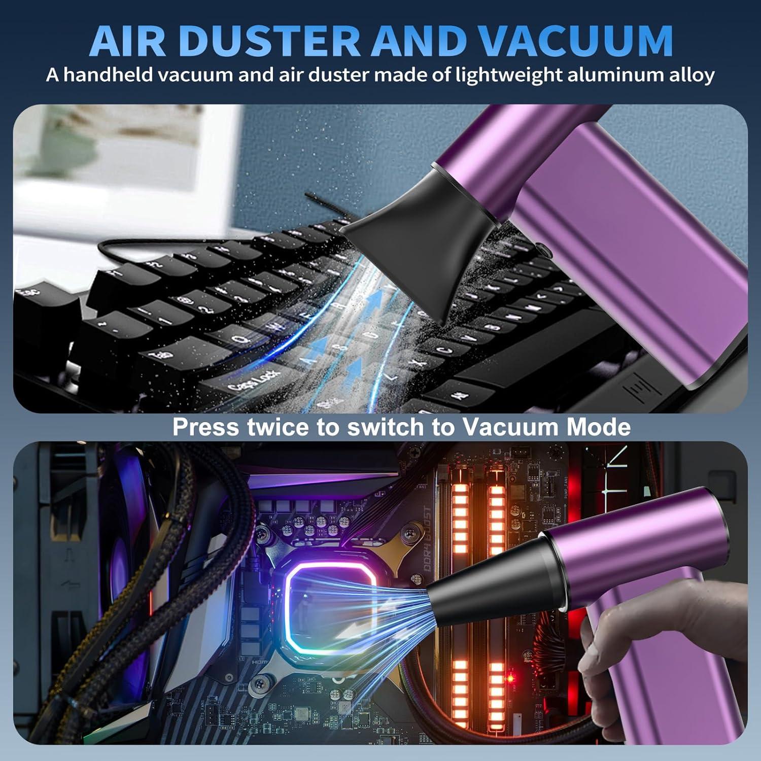 Soplador de aire comprimido 3 en 1 iRonthunder 180000RPM