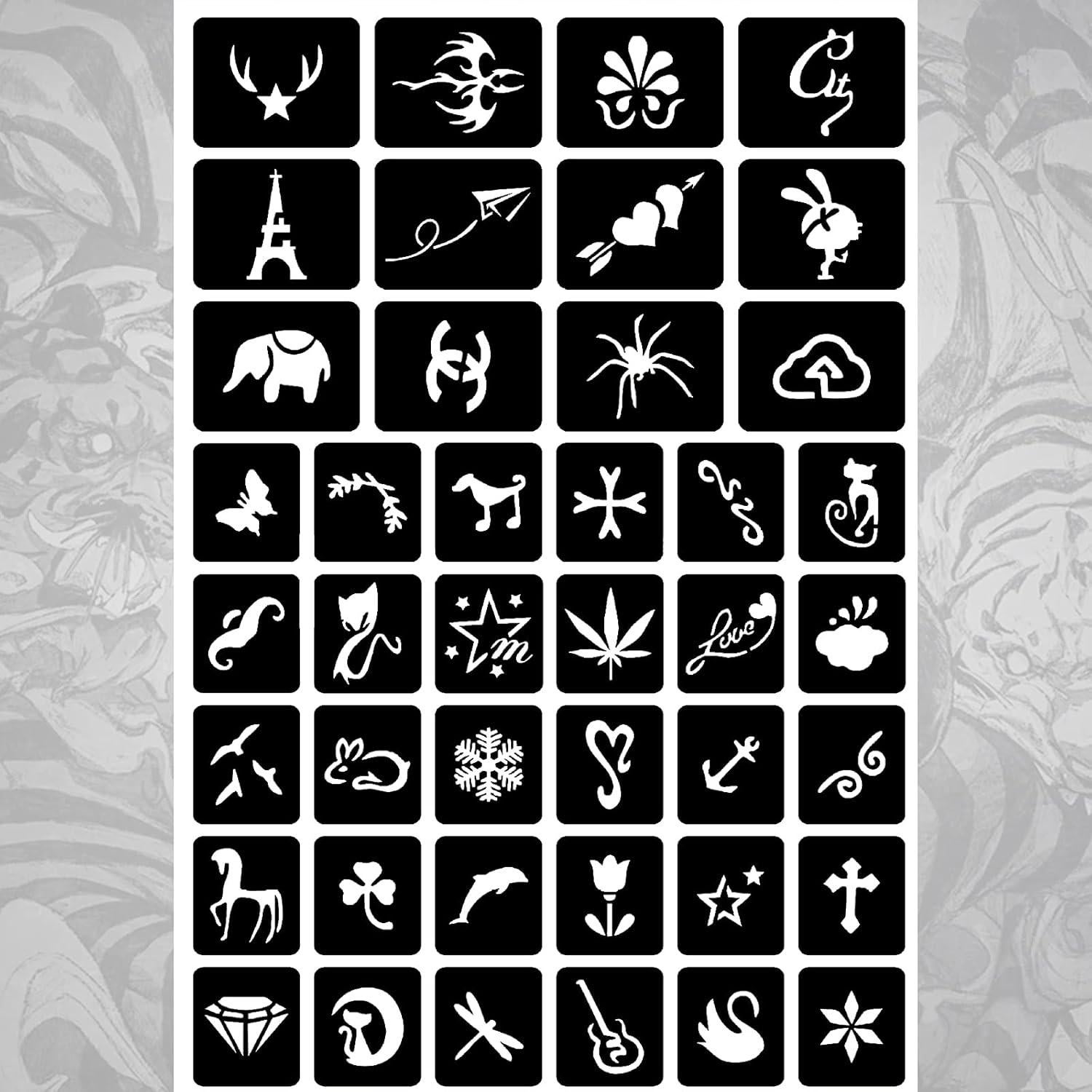 Kit de Tatuaje Moricher Hand Poke 47 Piezas para Principiantes