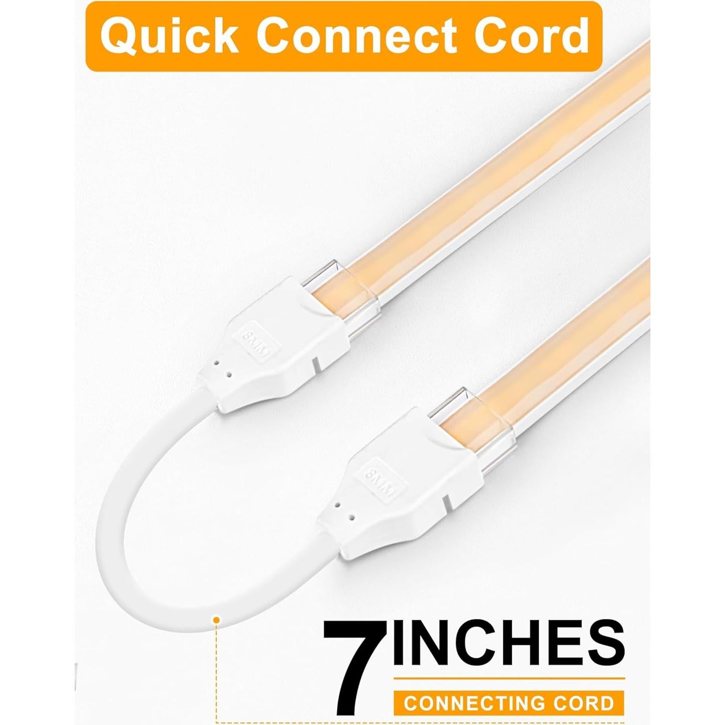 Tira de Luz LED COB 5M Lamomo Blanca Cálida Regulable con Control Remoto