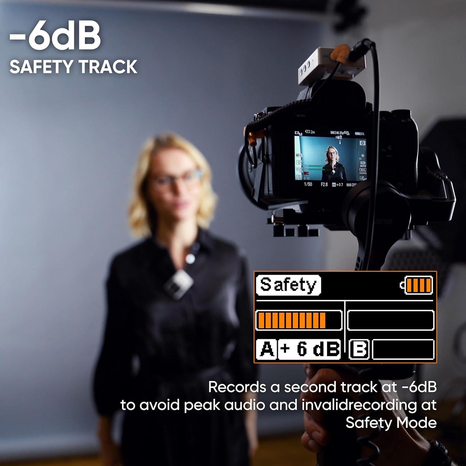 Micrófono Lavalier Inalámbrico Comica BoomX-D1 PRO 16GB