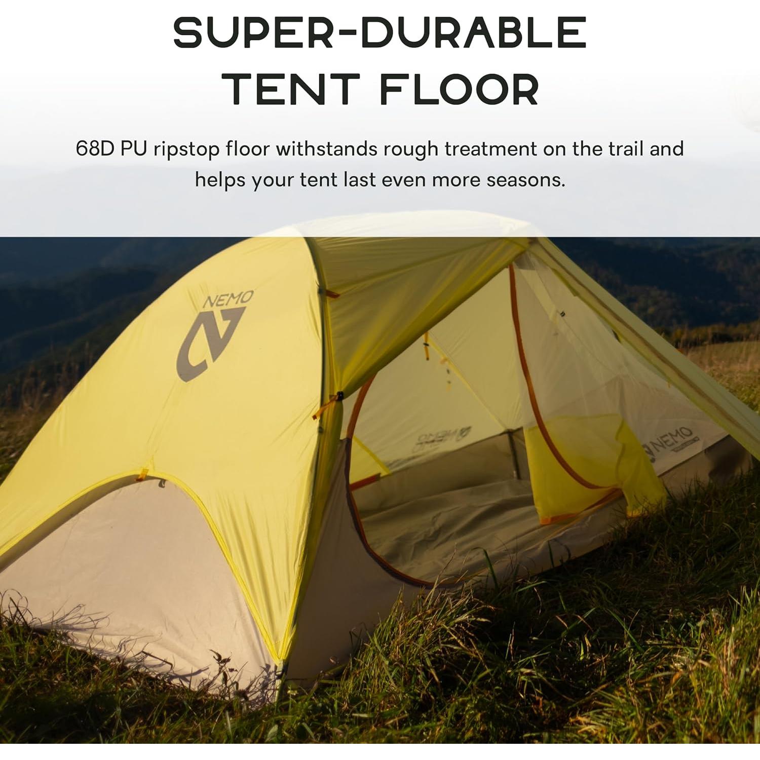 Tienda de Camping Ligera NEMO Mayfly OSMO 2 Personas